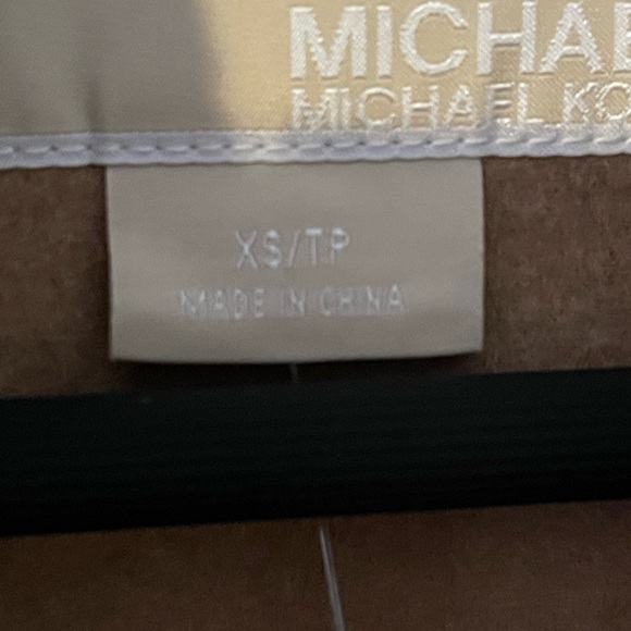 Michael Kors dark camel full length vest coat - Picture 4 of 14